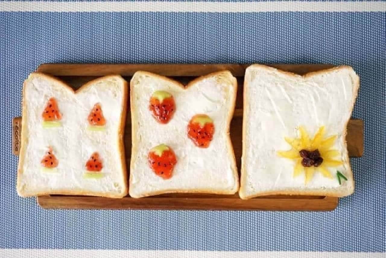 Toast art, fried eggs, etc. --Three ideas to make breakfast fun