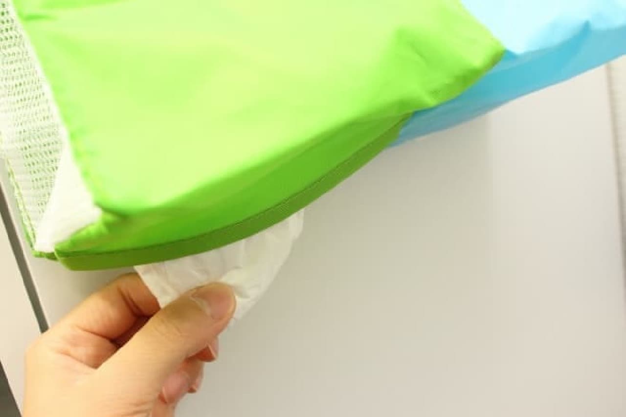 Sorting and neat plastic bag stocker