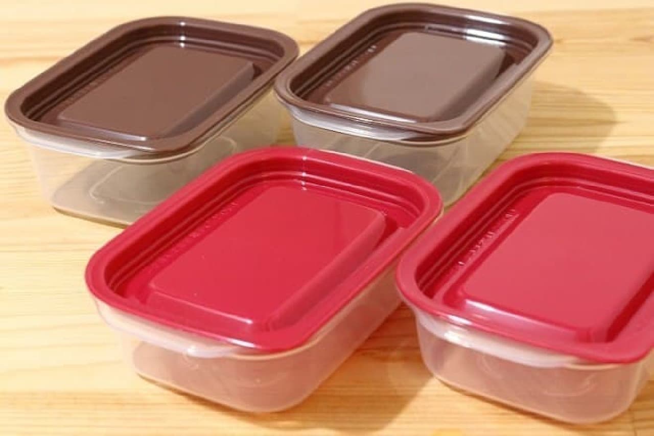 Recommended range-compatible storage container for Tanita restaurant