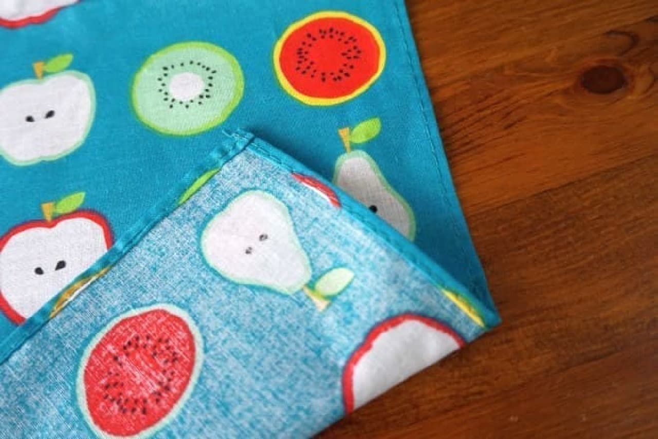 How to make a bag with a 100-square towel