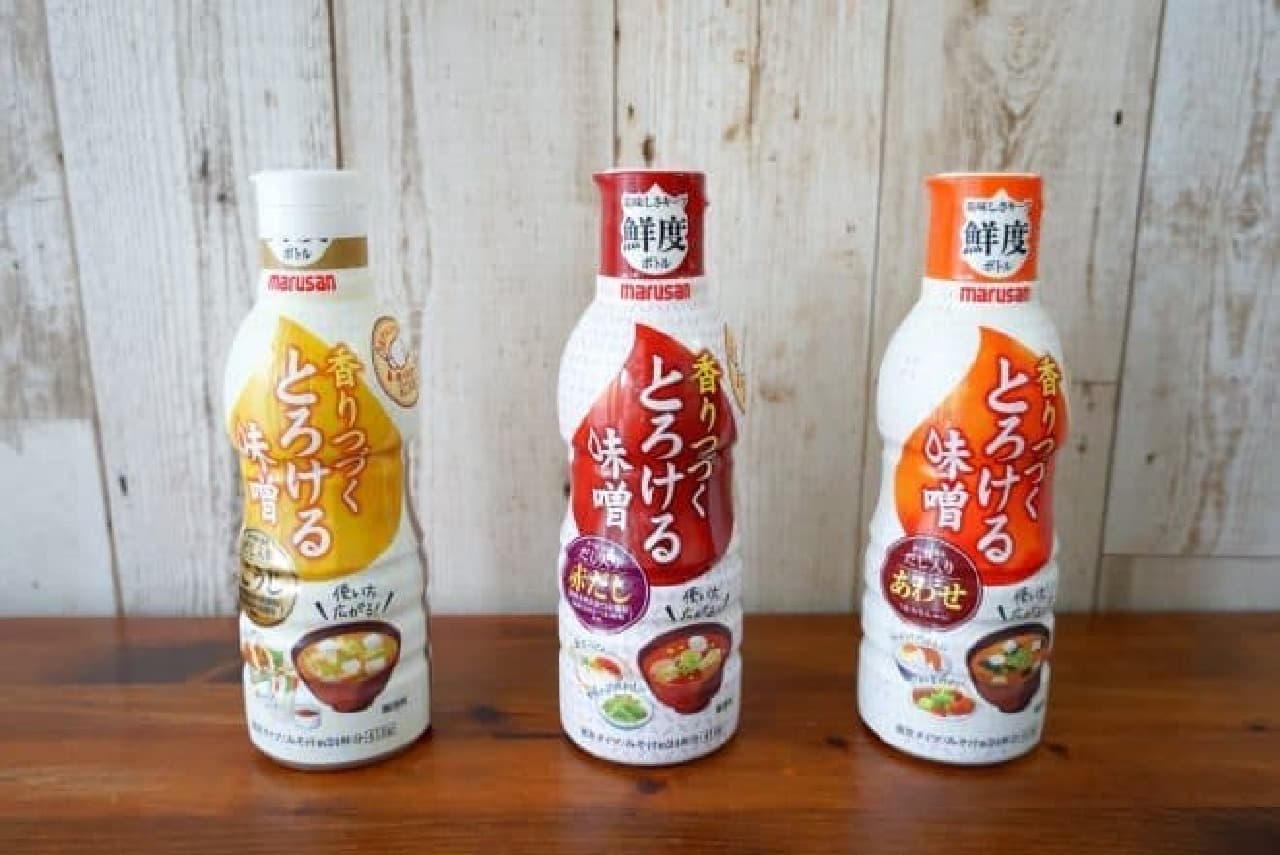 Marusan Ai, bottled "scented and melting miso"