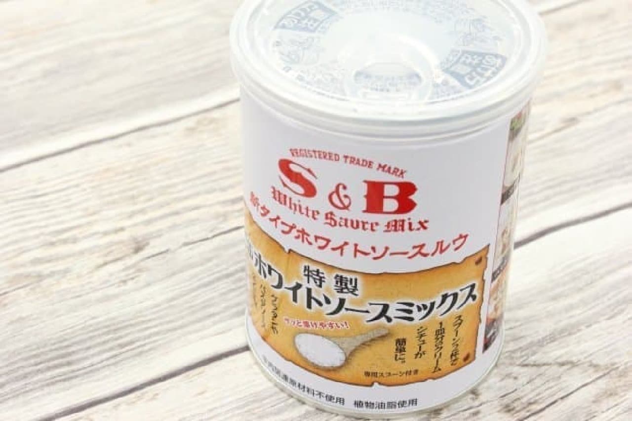 S & B Foods White Can White Sauce Mix