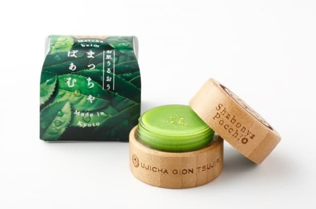 Gion Tsujiri's skin care cream "Matcha Baum"