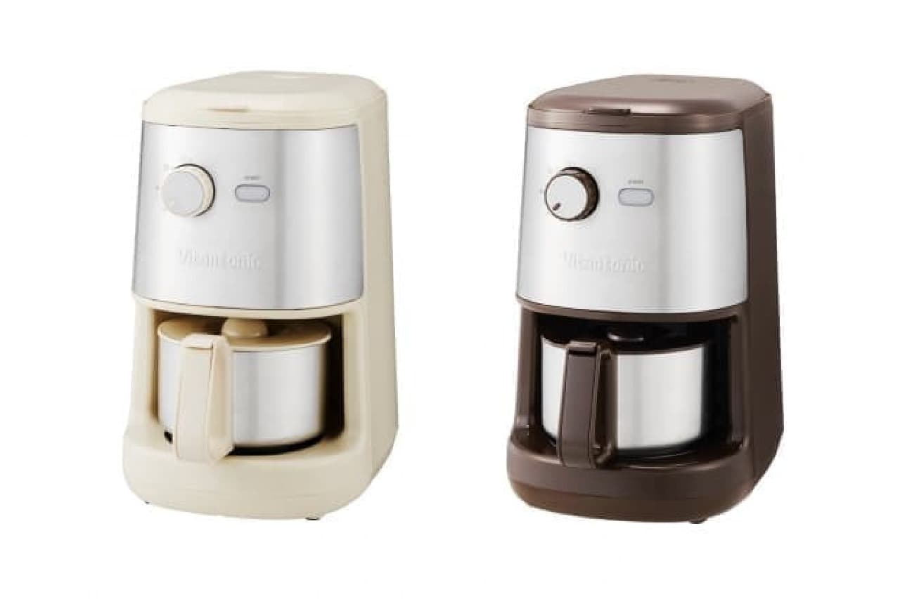 Vitantonio（ビタントニオ）の縦型オーブントースターと全自動コーヒーメーカー