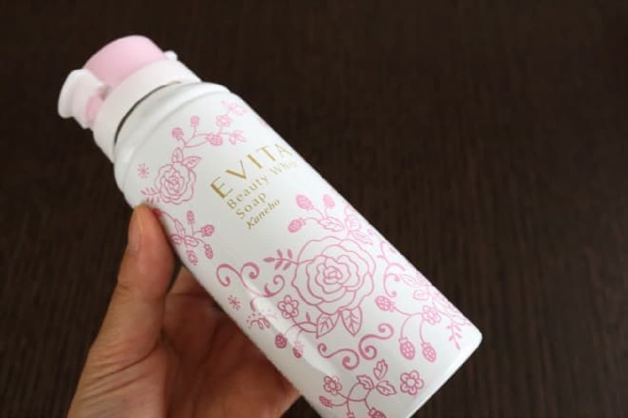 Washing pigment "Evita Beauty Whip Soap (scent of rose & strawberry)"