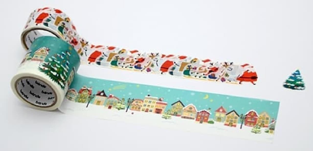 bande "Masking tape that flips one by one" Christmas