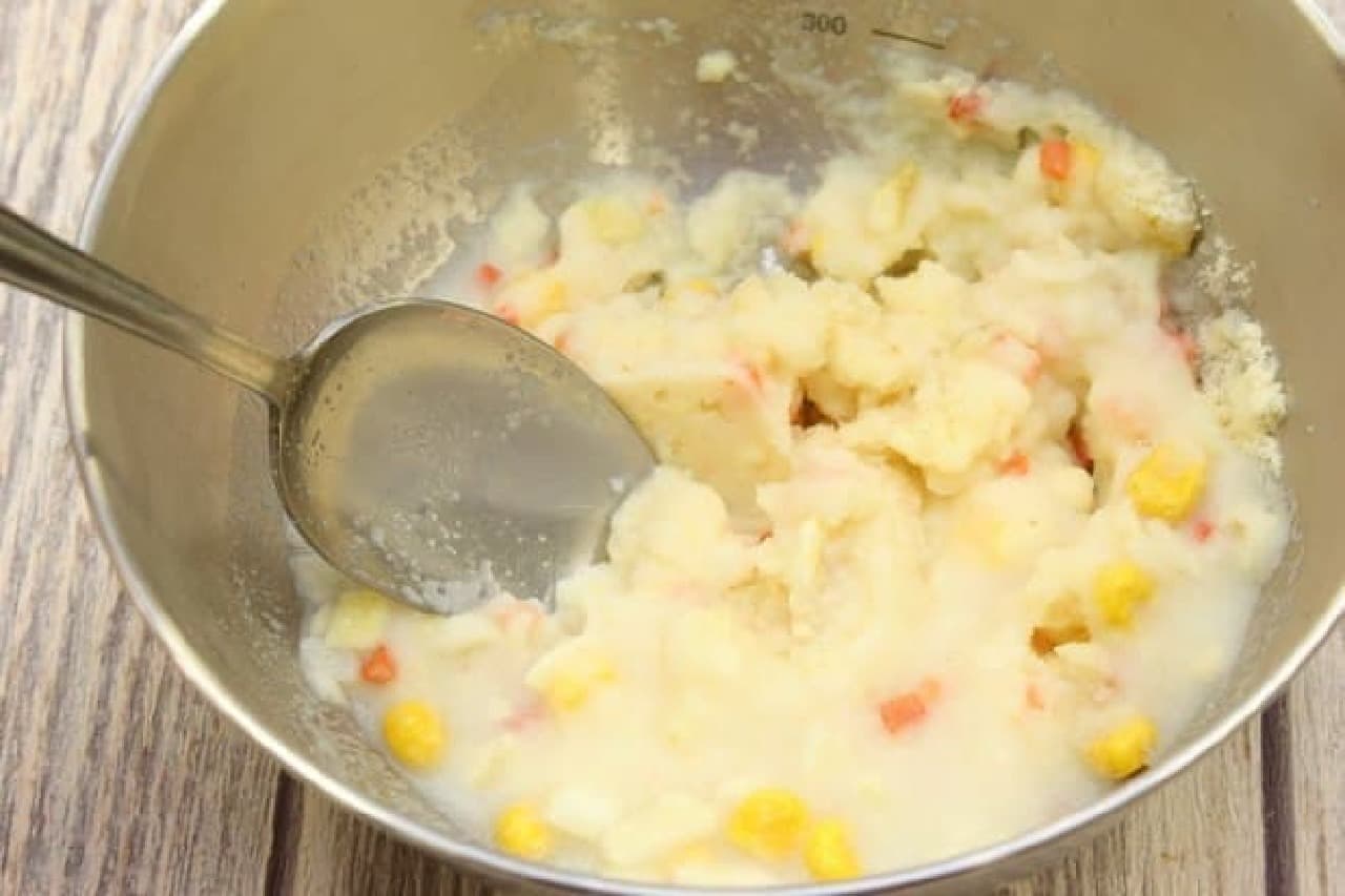 Mizkan "Easy with hot water! Potato salad"