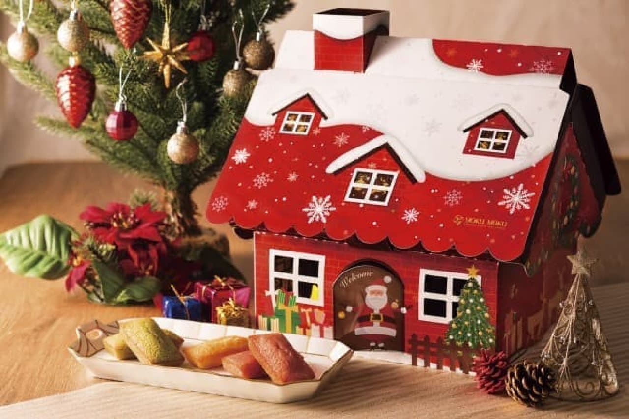 フィナンシェが詰まったお菓子の家 ヨックモックから クリスマス ヘクセンハウス 登場 えんウチ