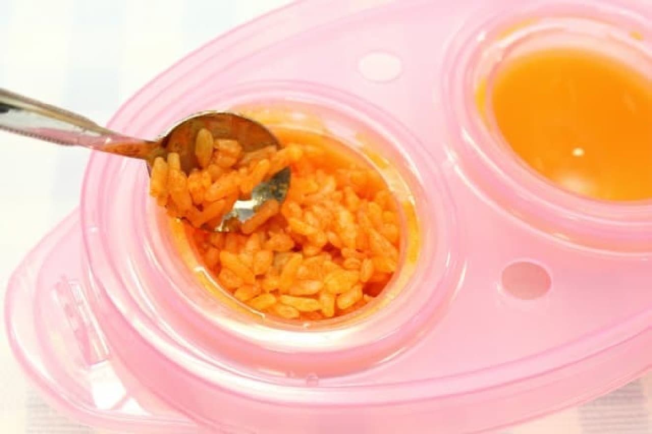 Microwave cookware "Mini omelet rice maker"