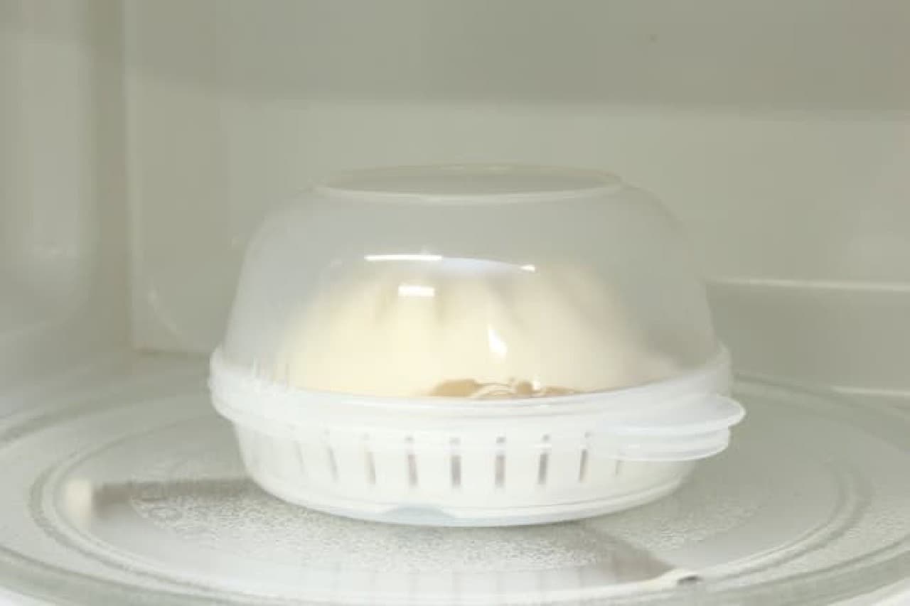 Skater's microwave cooking utensil "Chinese steamed rice case"
