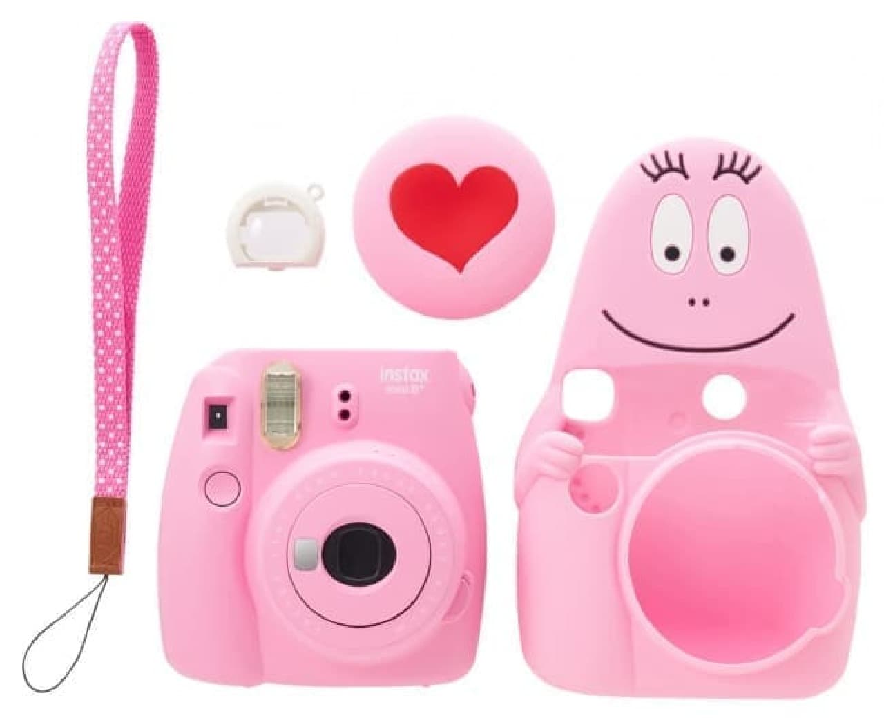 Collaboration products of instant camera cheki and Barbapapa are now in PLAZA / MINiPLA