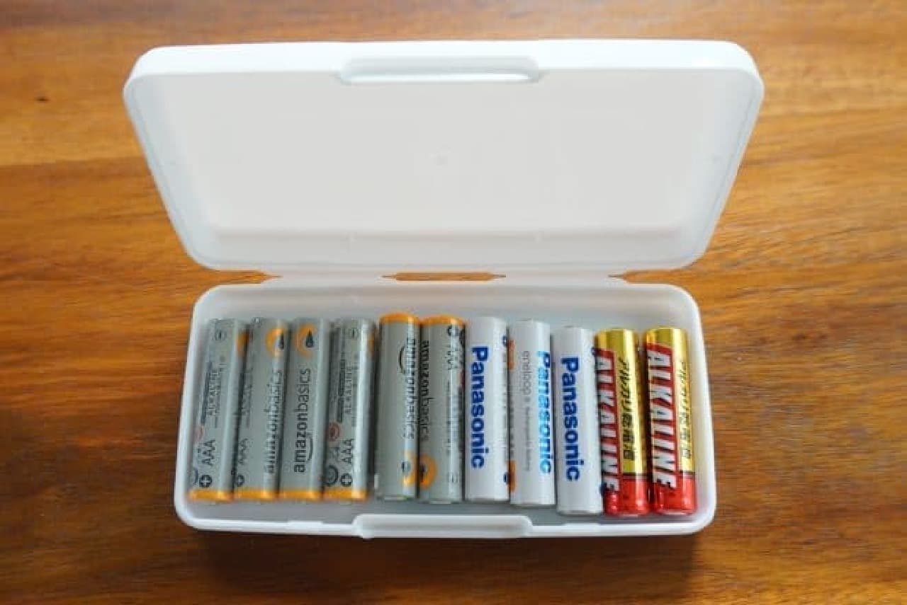 乾電池収納×100均・無印良品