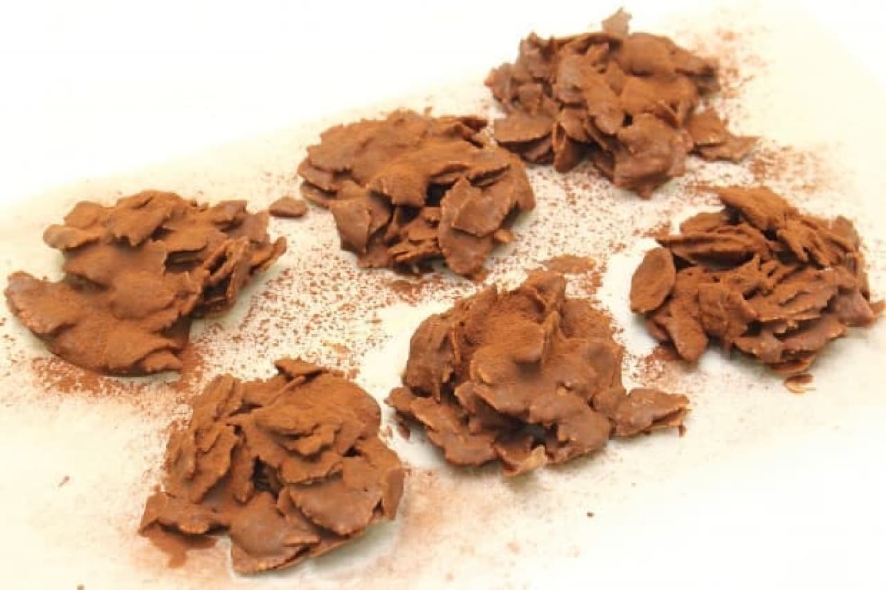 森永チョコフレークとダースを使って電子レンジでできる簡単アレンジレシピ