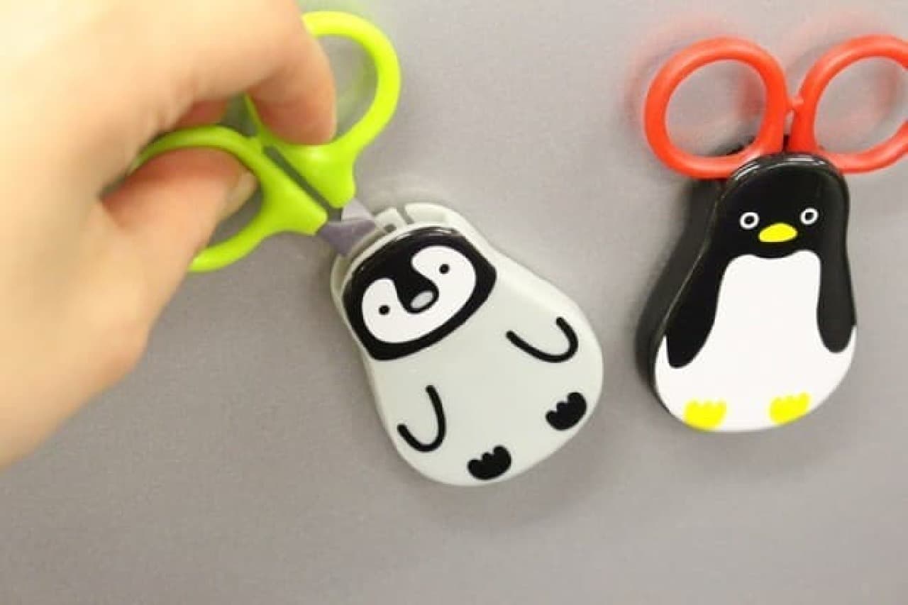 Scissors penguins with magnet