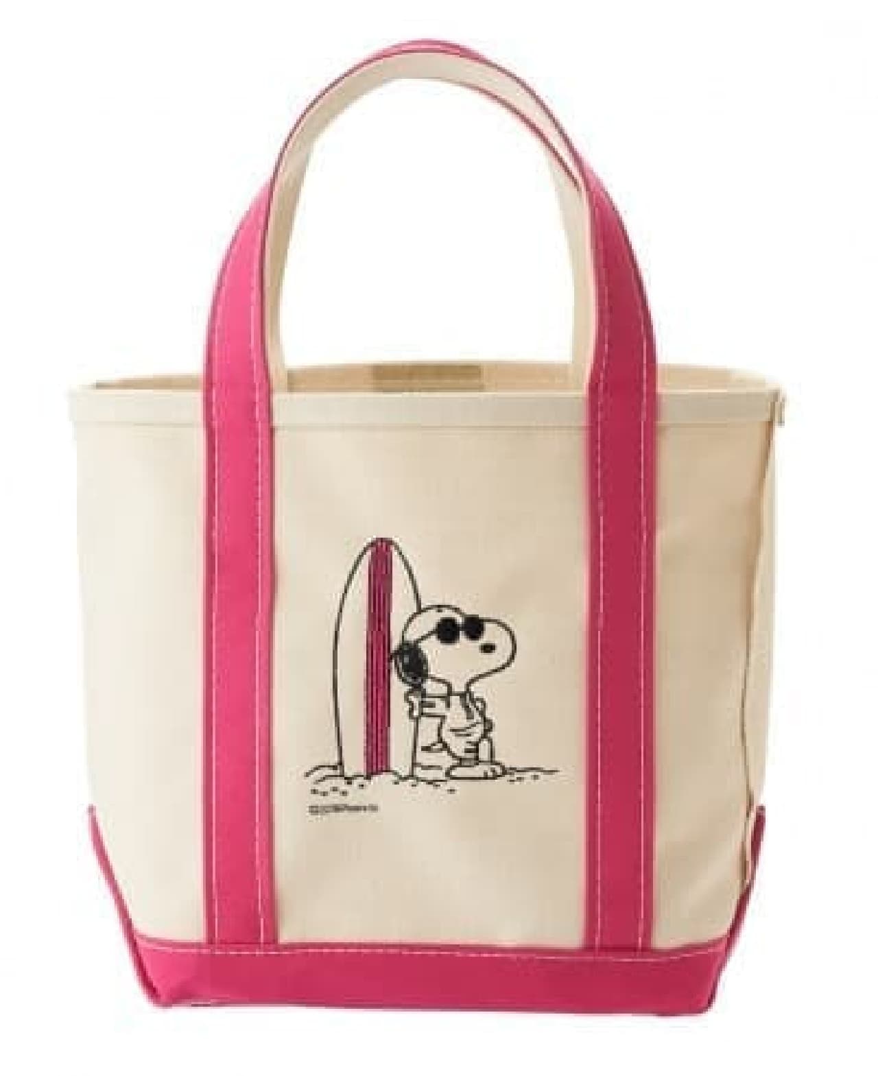 "LL Bean" tote bag in collaboration with Snoopy is now in PLAZA