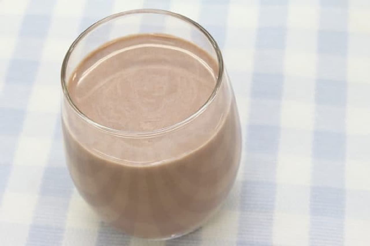 Easy chocolate milk drink recipe made with chocolate syrup and milk