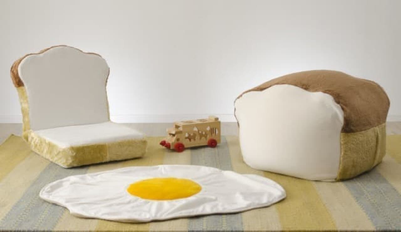 Bread-shaped bead cushions in Villevan