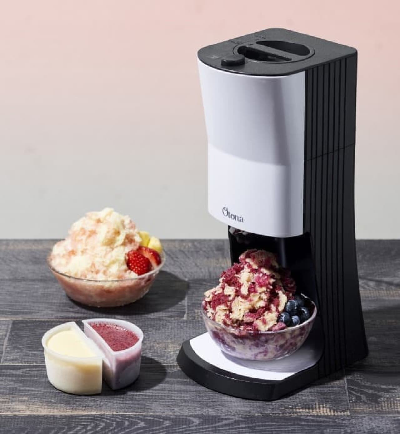 "Electric Fluffy Snow Shaver DTY-18BK" for Taiwanese style shaved ice