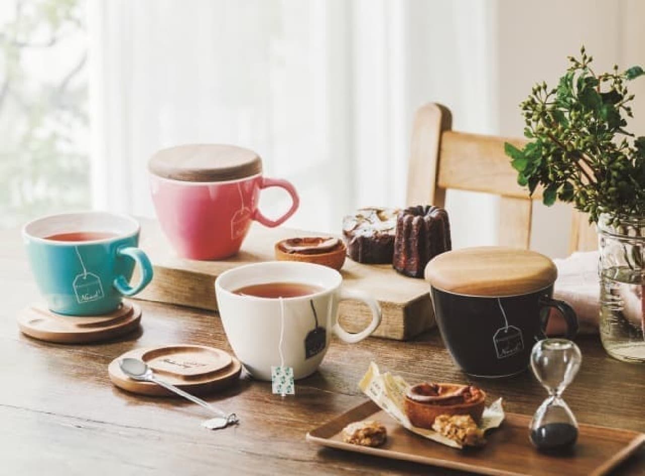 Afternoon Tea LIVING（アフタヌーンティー・リビング）から、ティーバッグで美味しい紅茶を楽しむためのカップやポット