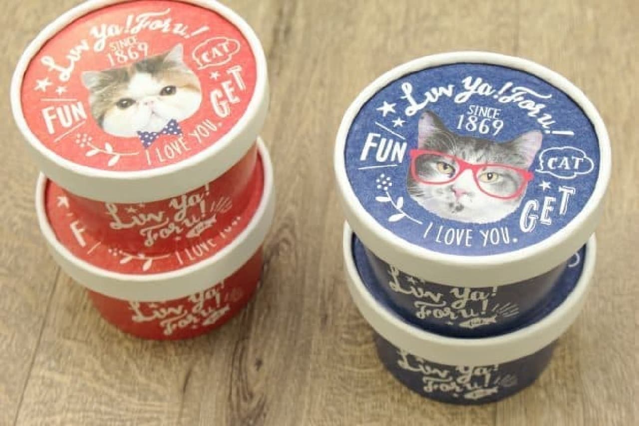 100 cute cans, cat design