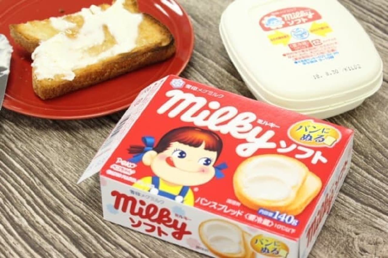 Milky soft bread spread