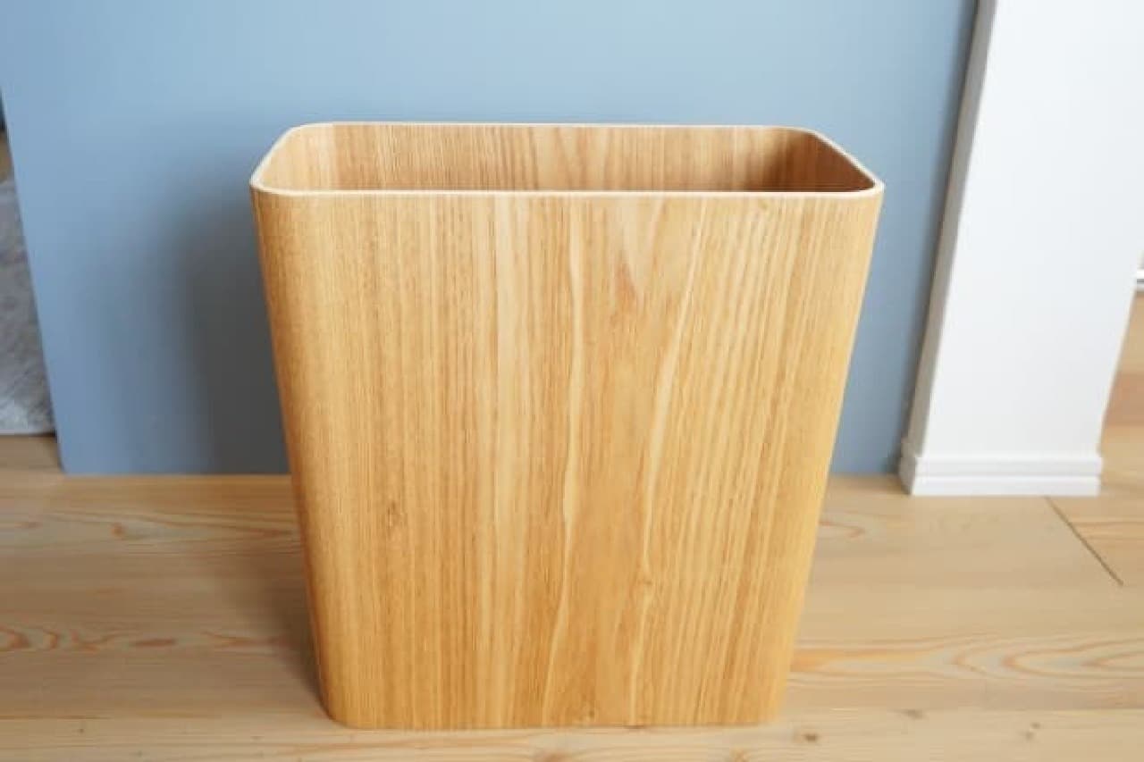 無印良品の木製ごみ箱