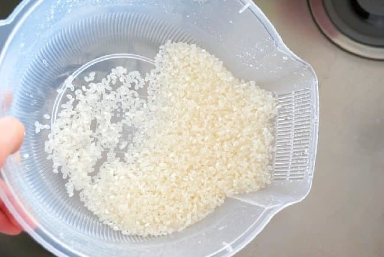 Daiso "rice wash ball"