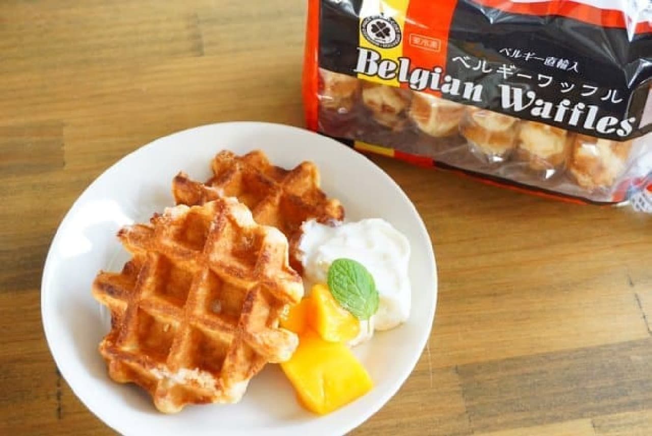 Belgian waffles for business supermarkets