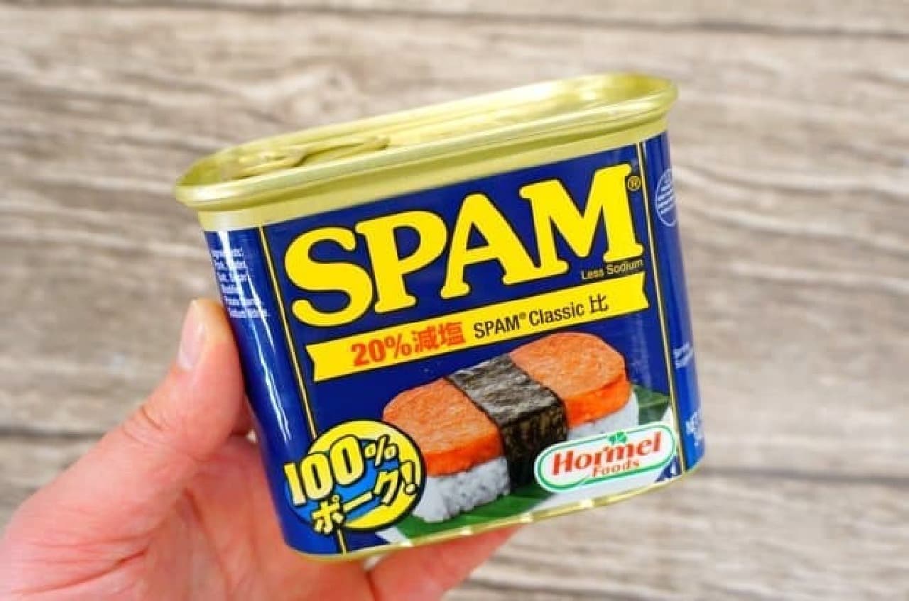 スパムの缶詰の画像