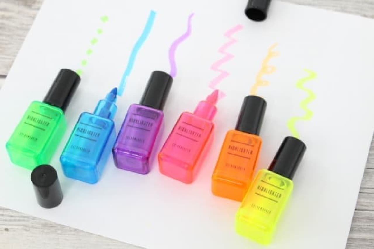 CAN DO "Fluorescent marker like nail polish"