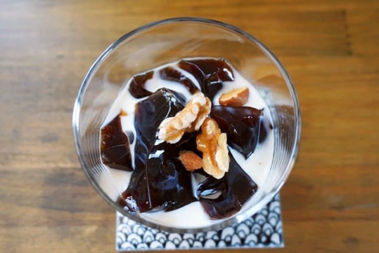 Business supermarket coffee jelly