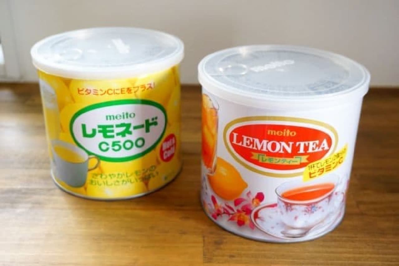 名糖産業「レモンティー」「レモネード」