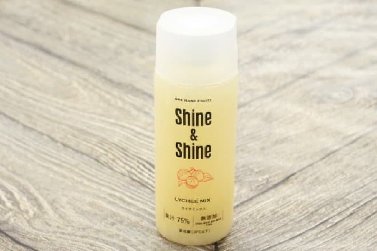 めずらしいライチ味 香港産フルーツジュース Shine Shine 新作をファミマで入手 えんウチ