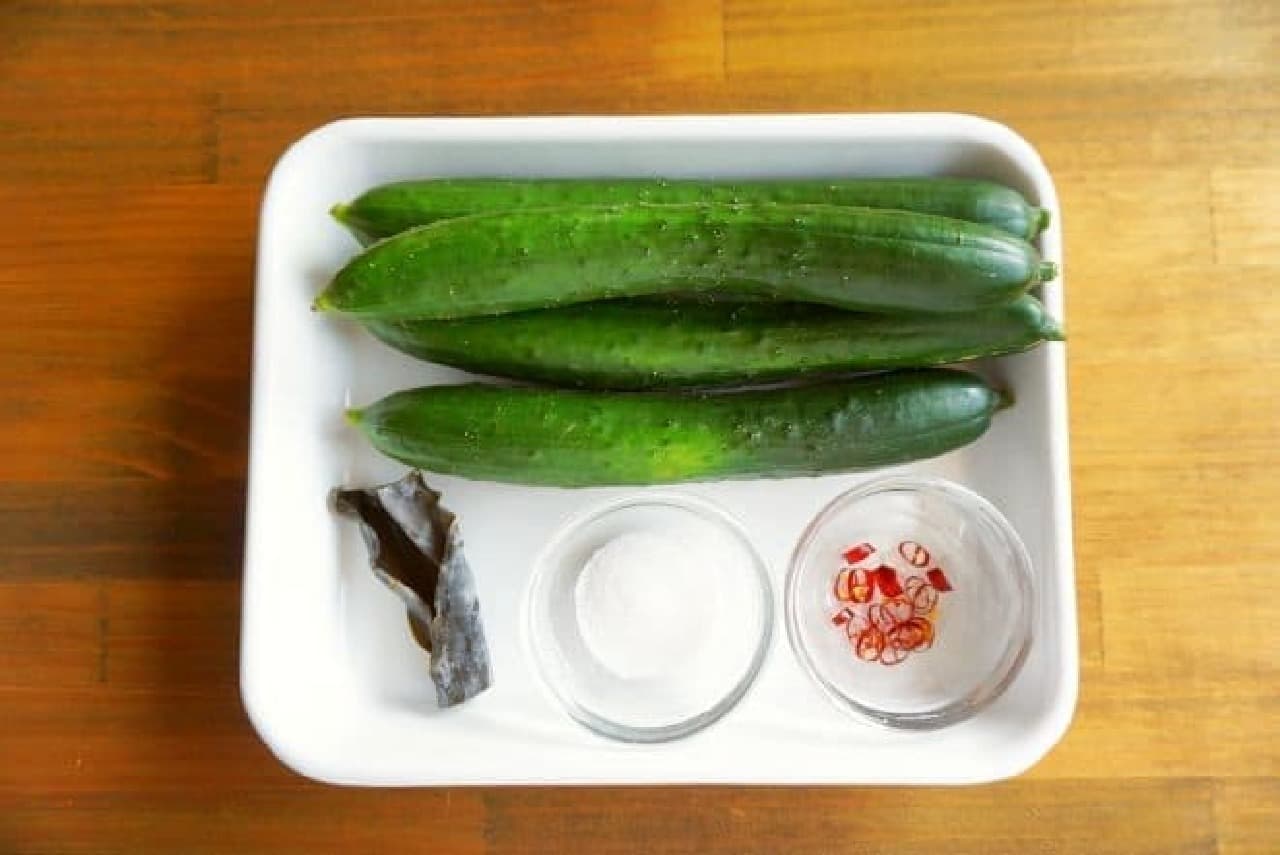 How to make chilled cucumber