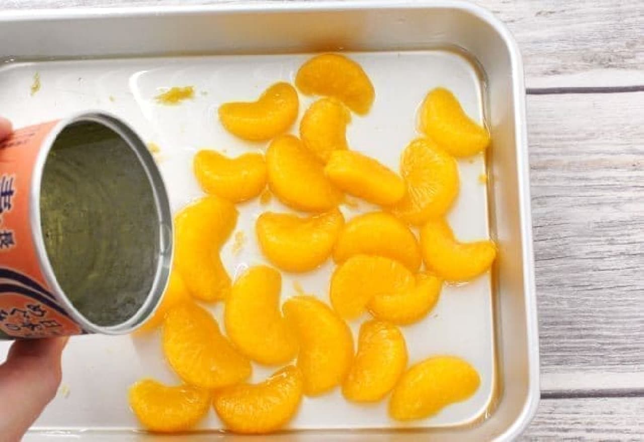 Canned mandarin sorbet, amazake sorbet, etc. --Three simple and delicious sorbet recipes
