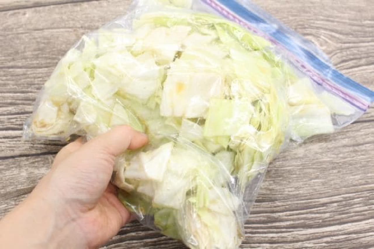 KALDI tataki cucumber salted cabbage