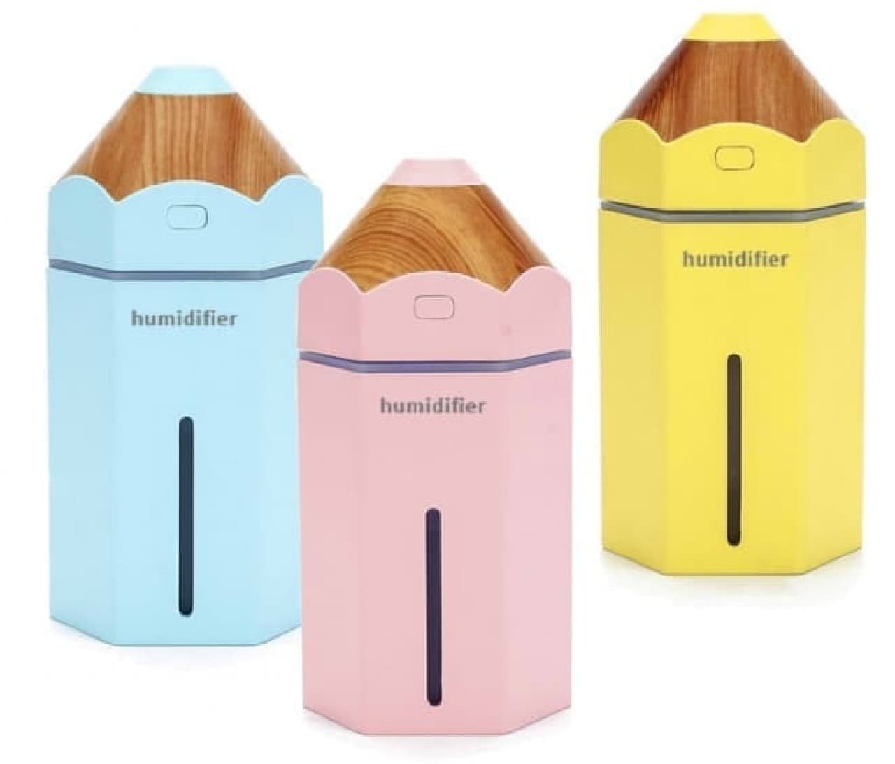 Colored pencil type humidifier