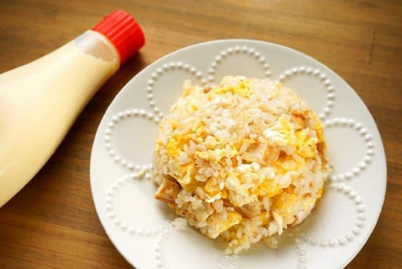 Parapara fried rice with mayonnaise
