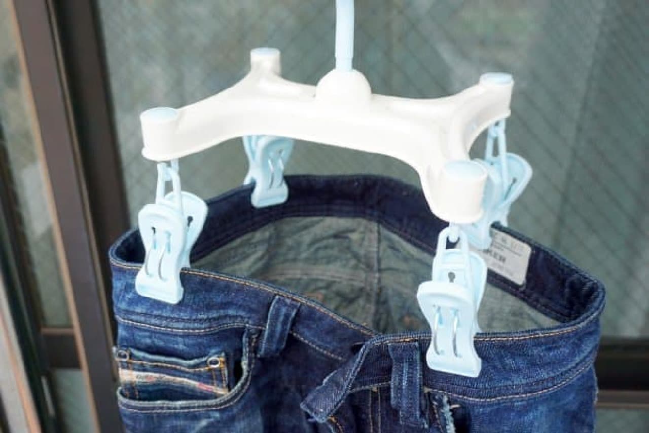 100 trouser hangers that dry quickly