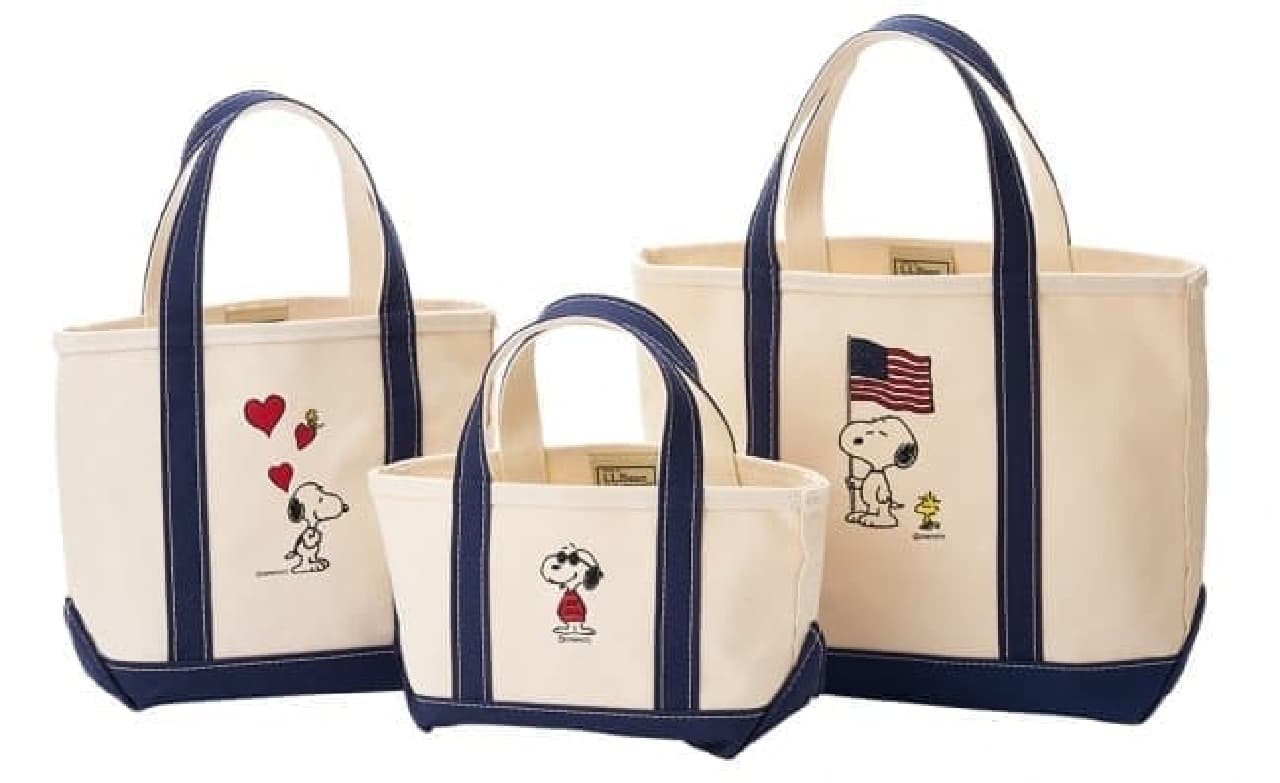 The long-awaited second! LLBean and Snoopy collaboration tote in PLAZA