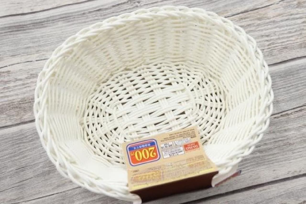 Bread basket Daiso that can be heated in the microwave
