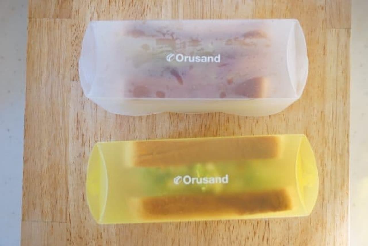 サンドイッチケース「Orusand（折るサンド）」