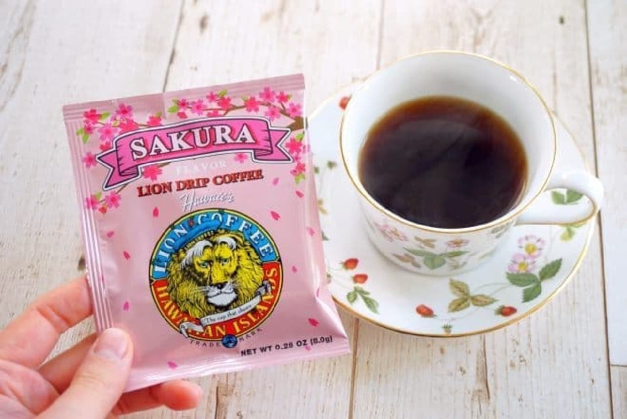 Lion coffee Sakura drip coffee