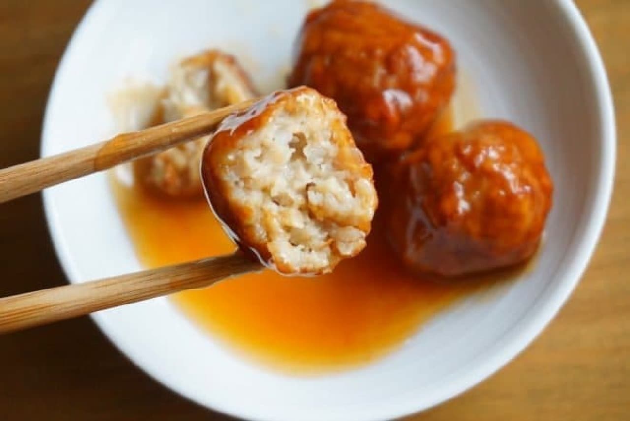 Keyes domestic meat meatballs (sweet and sour sauce)