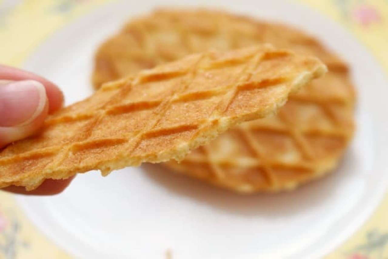Business supermarket butter waffle