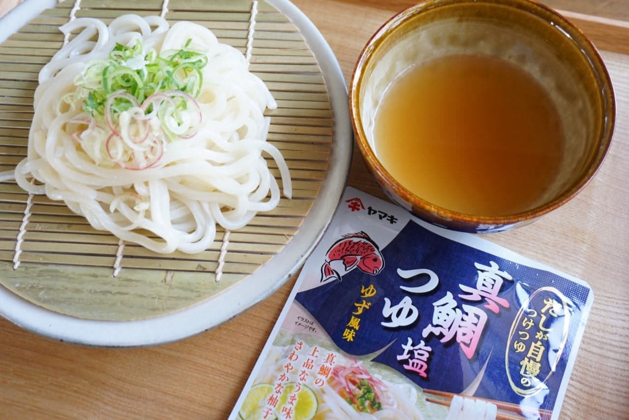 Yamaki Dashi is proud of its soup stock, red sea bream salt soup