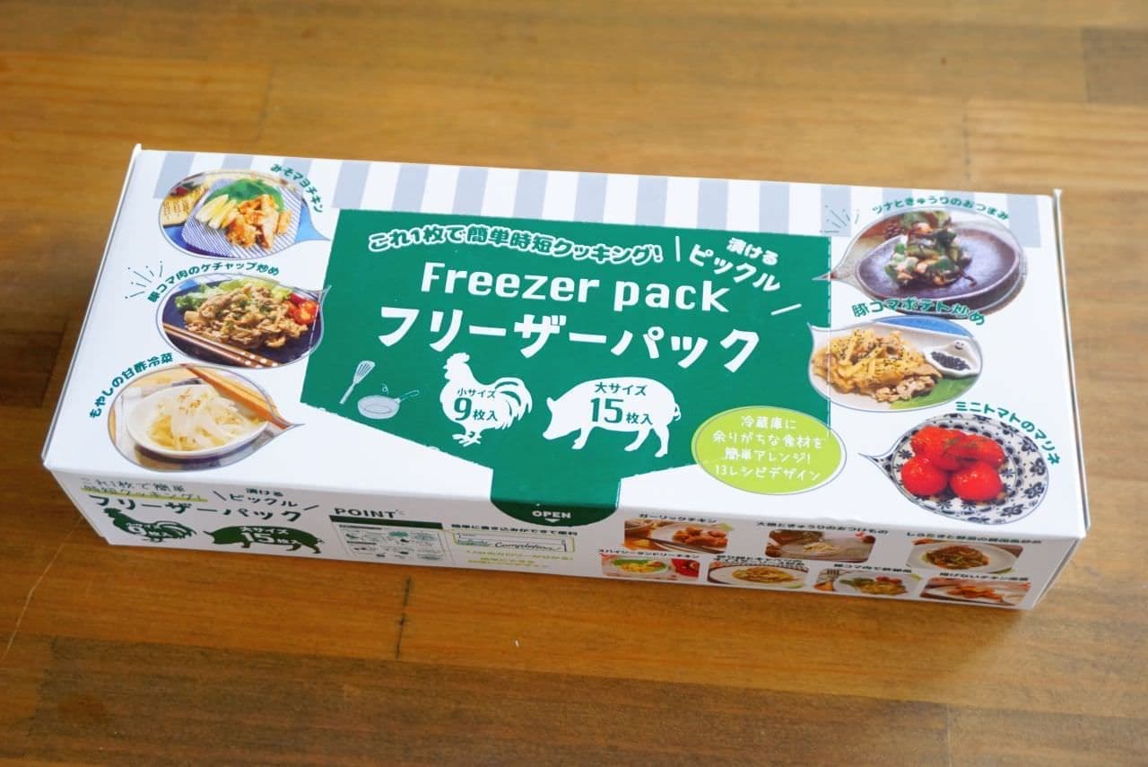 Freezer pack with 3COINS recipe