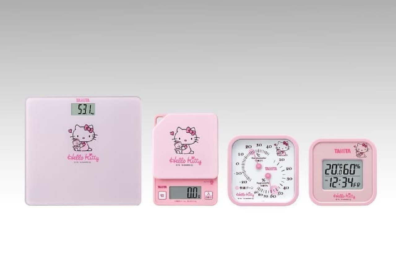 Health meter in collaboration with "Hello Kitty"