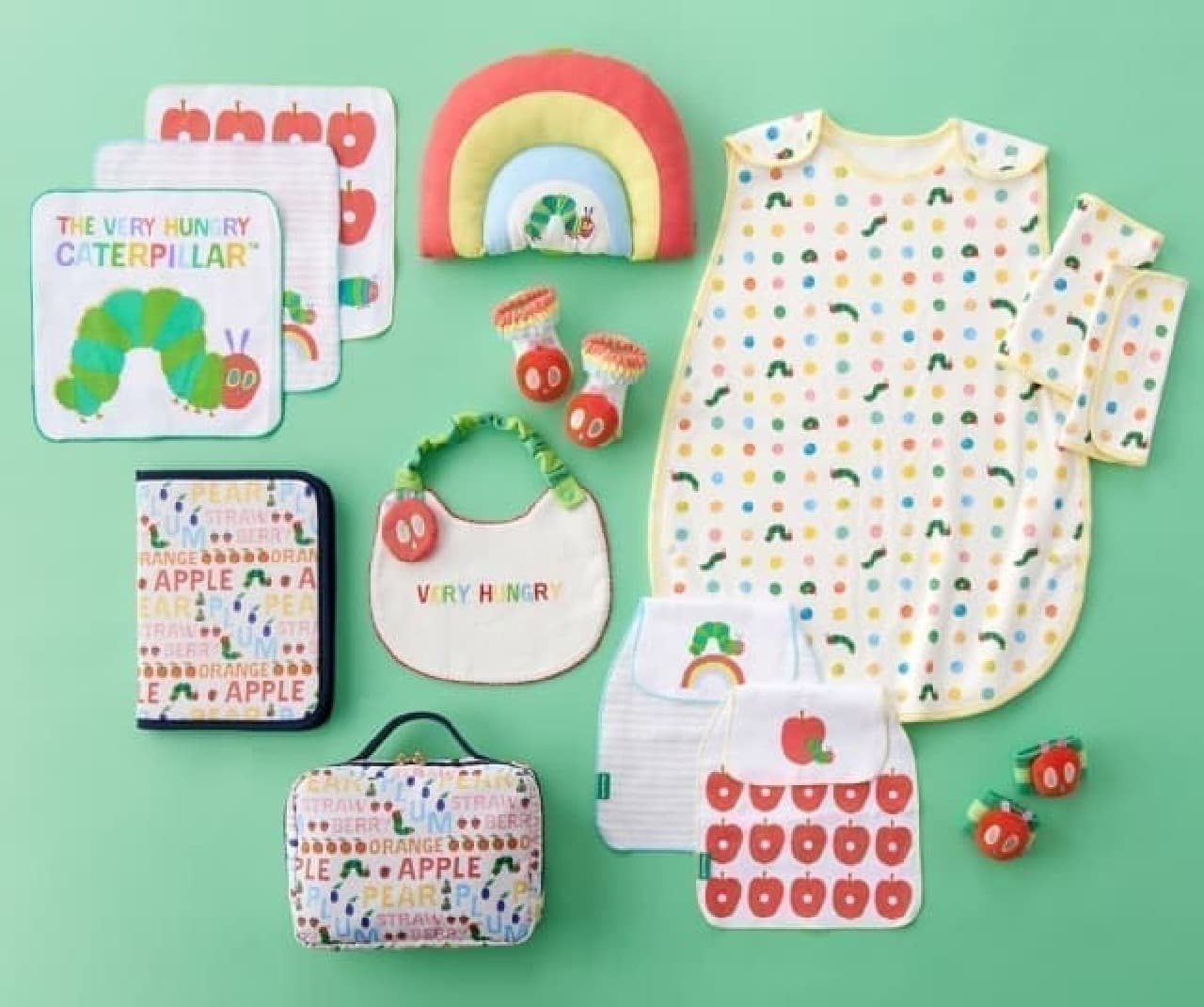 Perfect for gifts ♪ "Harapeko Aomushi" is a cute baby product--First collaboration with Afternoon Tea LIVING