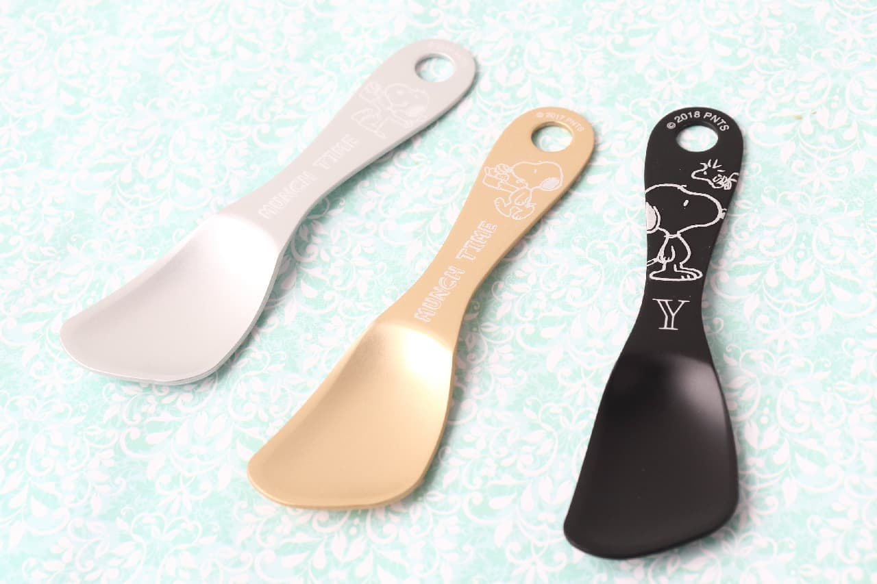 Found in Nitori! Snoopy's cute ice spoon--The heat conduction makes the ticking ice cream smooth